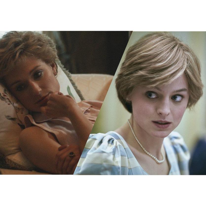 Emma Corrin e l'incontro con Elizabeth Debicki, la nuova Diana in The Crown 5