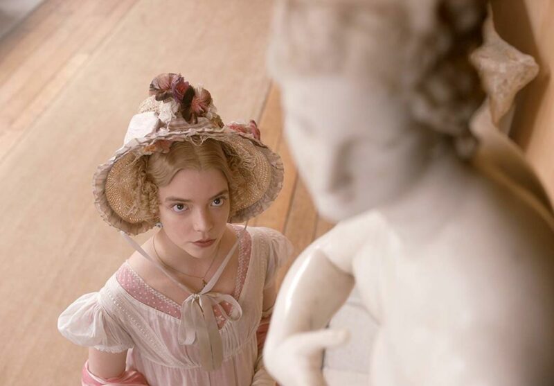 Emma Anya Taylor Joy Plasma Leroina Tanto Amata Da Jane Austen Chiffon Magazine 
