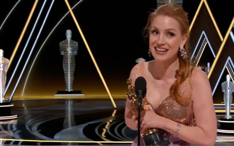 Oscar 2022: Jessica Chastain vince come miglior attrice protagonista per The Eyes of Tammy Faye