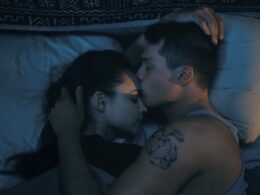 Purple Hearts, Sofia Carson rivela una scena intima che ha improvvisato con Nicholas Galitzine e le scene più emozionati che hanno girato insieme
