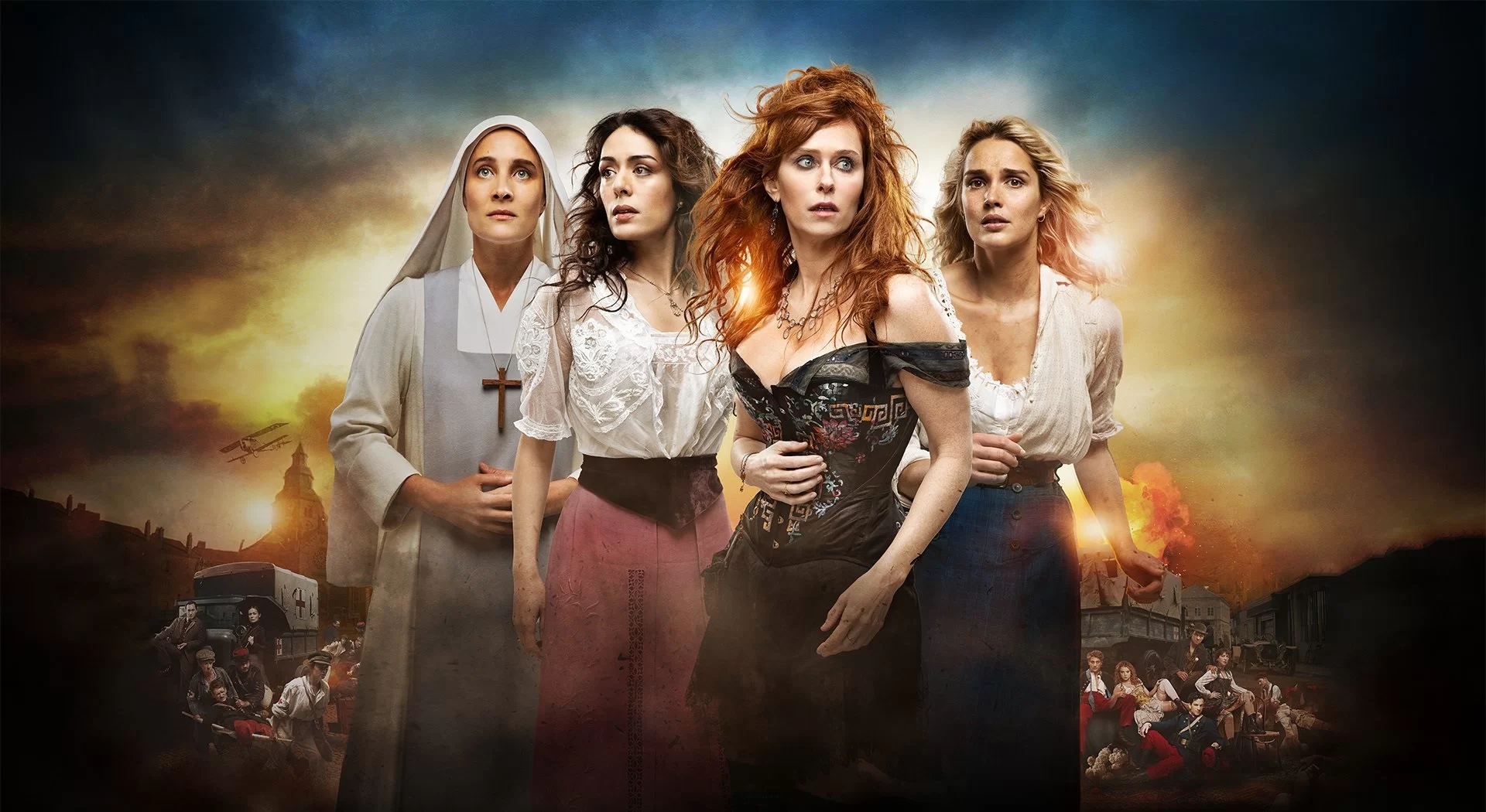 Le combattenti: su Netflix la nuova serie che racconta la storia di quattro donne che vivono la guerra nella Francia del 1914