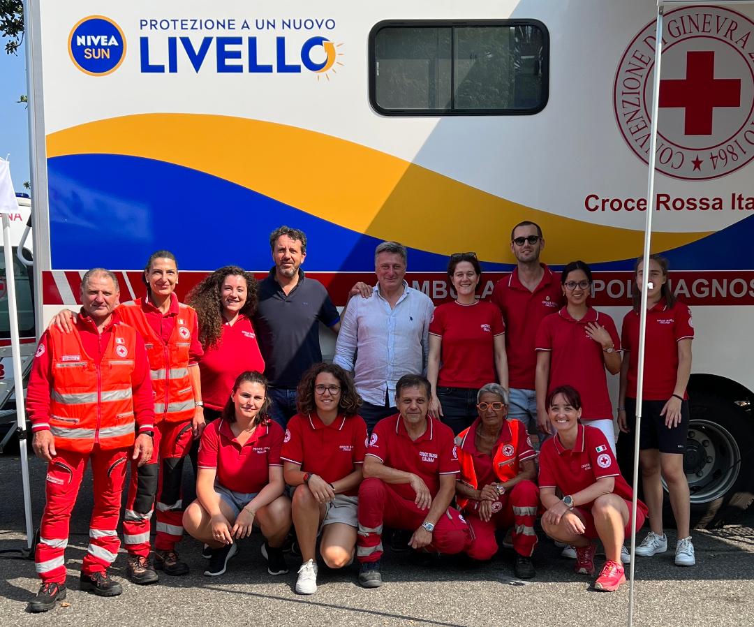 Nivea Sun e Croce Rossa Italiana insieme per la campagna di sensibilizzazione Protezione a un nuovo livello