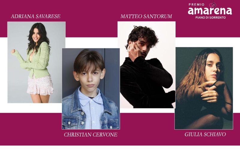 Cala il sipario sulla quarta edizione del Premio Amarena 2025: tra gli ospiti attesi: Adriana Savarese, Giulia Schiavo, Christian Cervone, Matteo Santorum