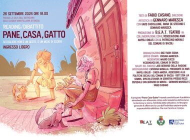 La compagnia B.E.A.T. Teatro presenta il nuovo progetto “Pane Casa Gatto”, con lo scopo di raccontare la terza età