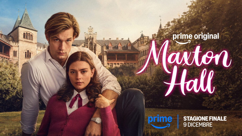 MAXTON HALL - IL MONDO TRA DI NOI: Il poster ufficiale della terza e ultima stagione, dal 9 dicembre su Prime Video