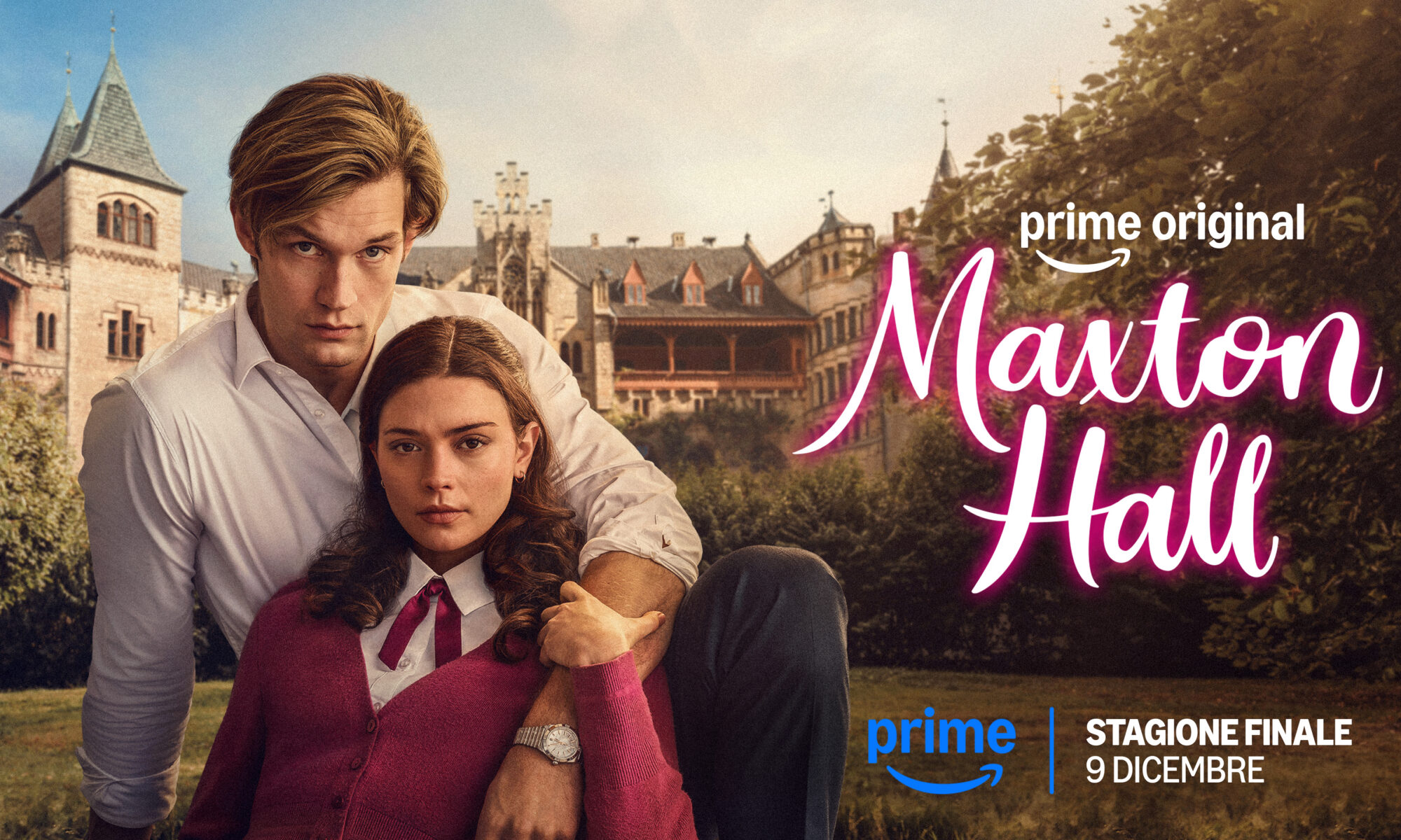 MAXTON HALL - IL MONDO TRA DI NOI: Il poster ufficiale della terza e ultima stagione, dal 9 dicembre su Prime Video